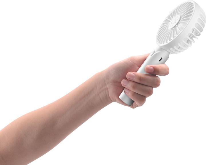 Immagine prodotto Cellularline Ventilatore Breezy bianco Ventilatore portatile con funzione di supporto PORTABLEFANW