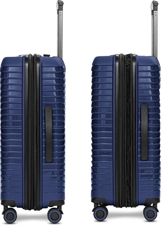 Image du produit Stratic Shine Ensemble de valises à 4 roulettes 3 pièces avec soufflet extensible (193 l, XL (à partir de 115l))