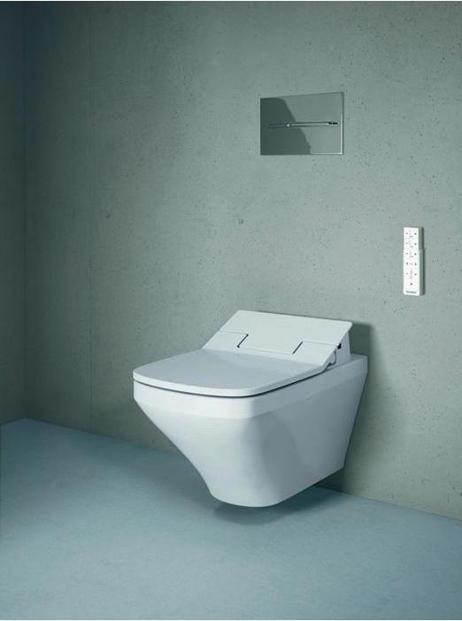 Actual product image Duravit Wall-hung WC DURASTYLE deep, 370x620mm, SensoWash white WG