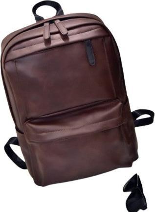Image du produit Only-Bags.Store Sac à dos de voyage décontracté, cartable d'écolier, sac à dos en cuir PU de grande capacité