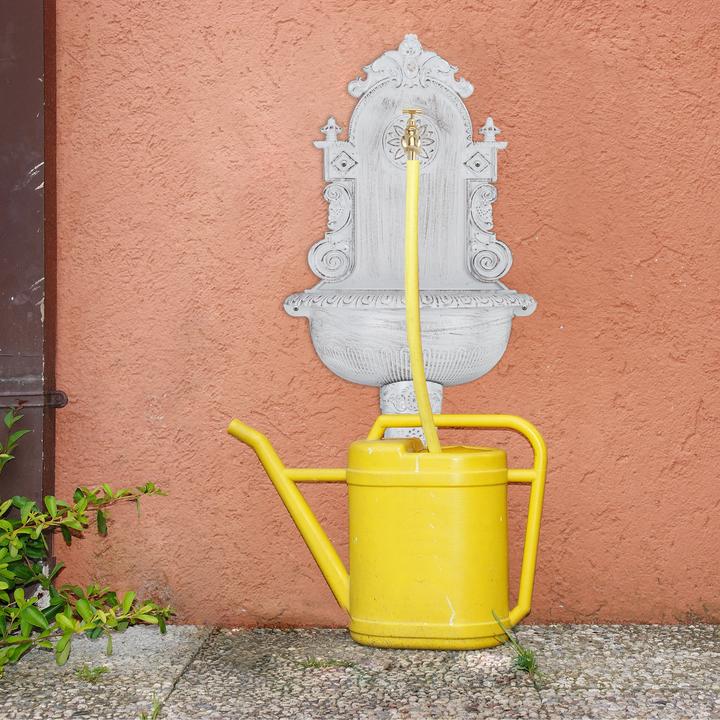 Actual product image Relaxdays XL Antique Wall Water Fountain, Faucet