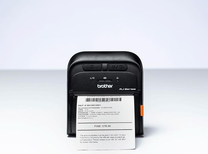 Produktbild Brother RuggedJet RJ-3035B - Belegdrucker - Thermodirekt - Rolle (7,9 cm) (Bluetooth, USB)