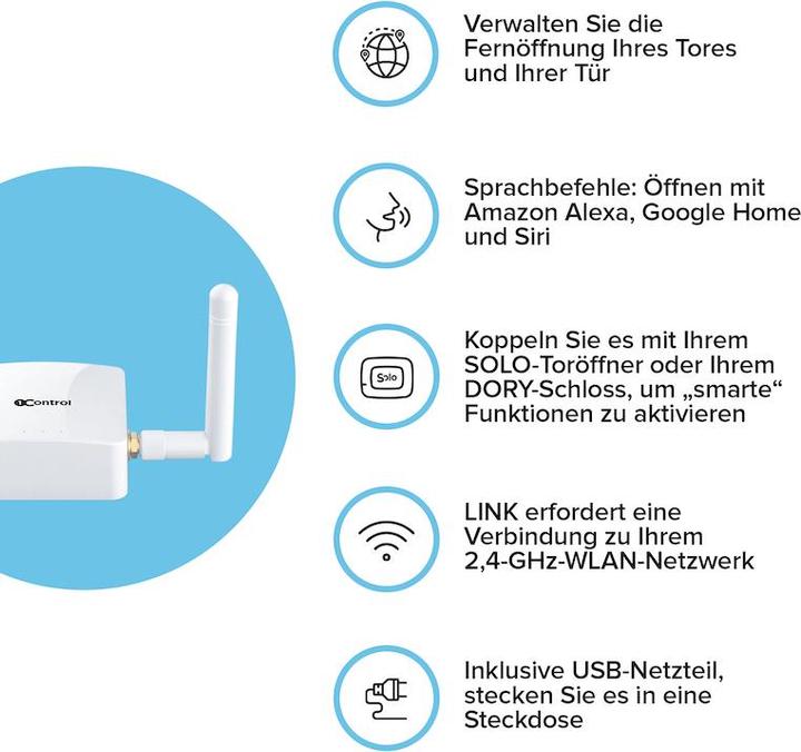 Actual product image 1Control LINK voice control and remote control for SOLO