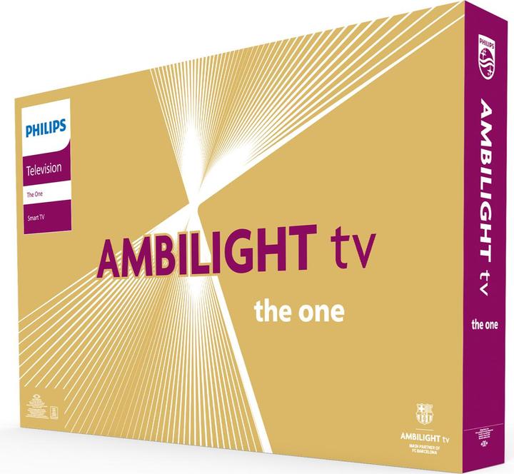 Productafbeelding Philips The One (55") 4K Ultra HD Smart TV Wi-Fi Antraciet, Grijs (55", LED, 4K, 2023)