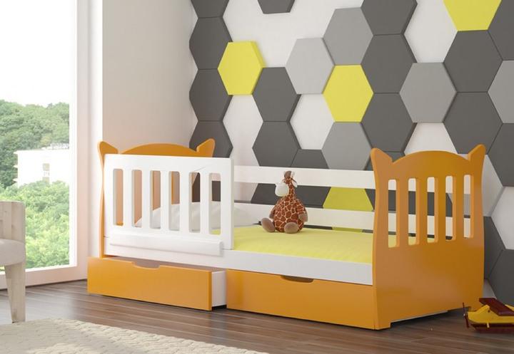 Image du produit ADRK Furniture Lit avec matelas LENA (75 x 160 cm)