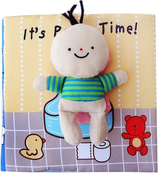 Produktbild Activity Board Kleinkind Baby Tuch Buch Bad Töpfchen Baby Buch Spielzeug 0-3 Jahre alt Pädagogische Aktivität Buch