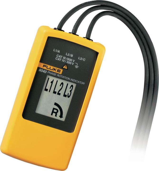 Actual product image Fluke Phase Rotation Tester 9040 (CAT III 600V, CAT IV 300V)