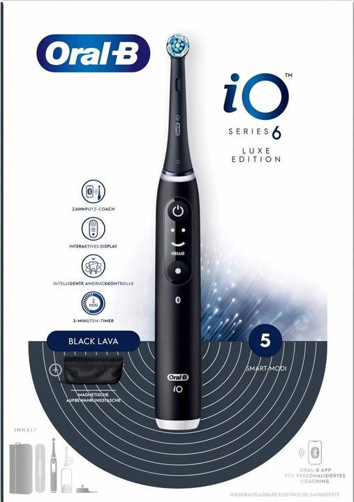 Produktbild Oral-B iO Series6 Black Lava (Oszillierende Zahnbürste)