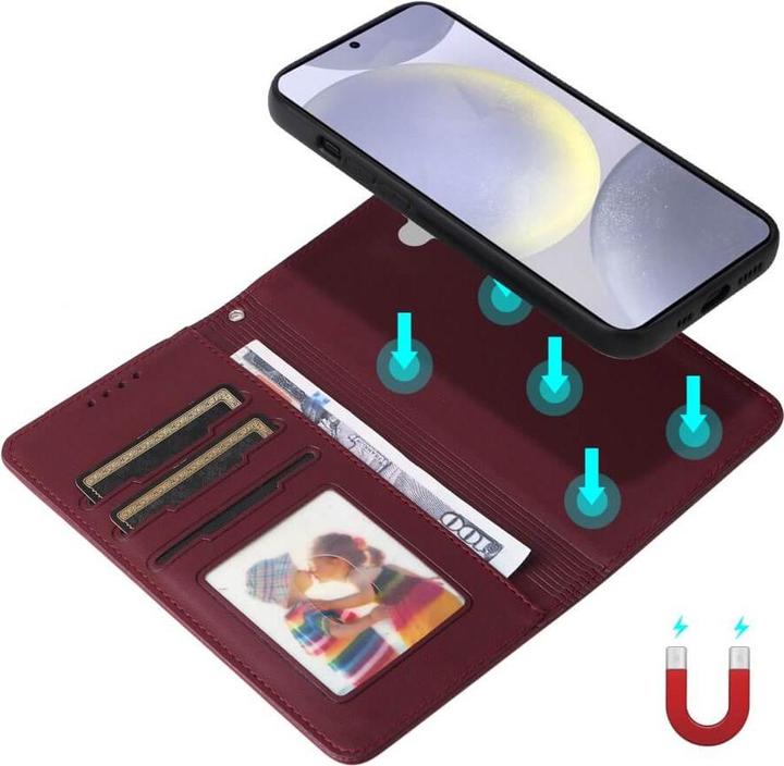 Actual product image Cover-Discount Galaxy S25+ Plus - Teilbare Brieftasche 2-in-1 Handyhülle (Samsung Galaxy S25+)