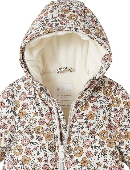 Produktbild Vertbaudet Baby Winter-Overall mit Fleecefutter, geblümt (98)