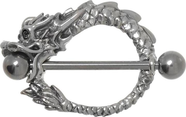 Produktbild Bijouteria Brustpiercing (Kristall, Silber 925, Chirurgenstahl 316L)