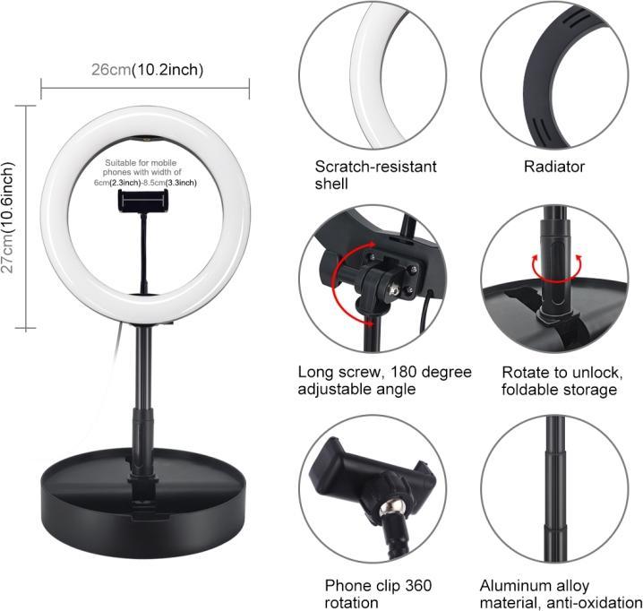Immagine prodotto Puluz PU480W (Anello di luce)