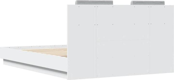 Actual product image VidaXL Bed frame with headboard and LED lights (135 x 190 cm)