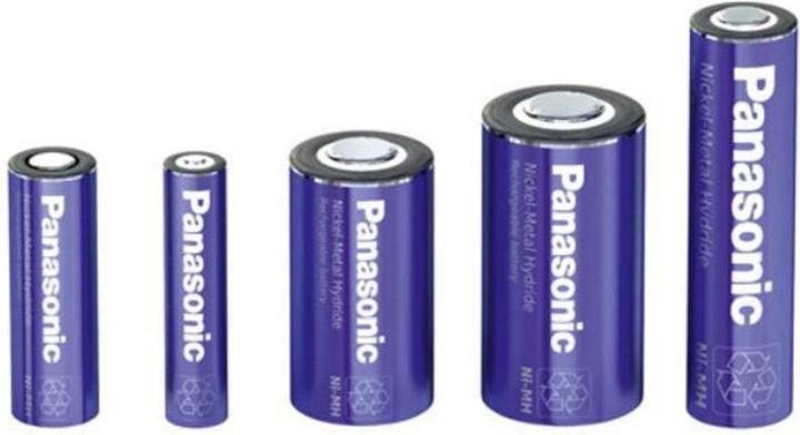 Actual product image Panasonic U-Series Solar Special Battery F high temperature NiMH 1.2 V 12000 mAh (1 pcs., F, 12000 mAh)