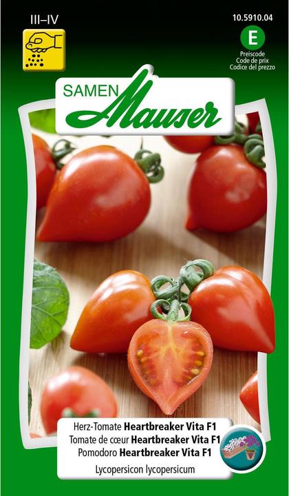 Image du produit Samen Mauser Tomate coeur Heartbreaker Vita F1 (Graines de légumes)