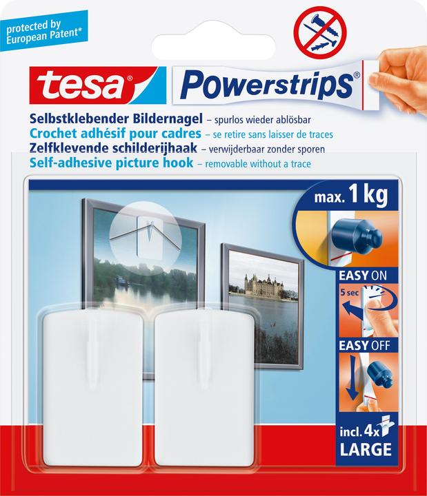 tesa Powerstrips Bildernagel