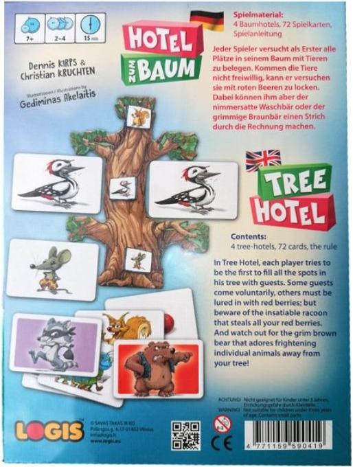 Image du produit Logis LGI59041 - Tree Hotel, jeu de figurines, pour 2-4 joueurs, à partir de 7 ans (Allemand)