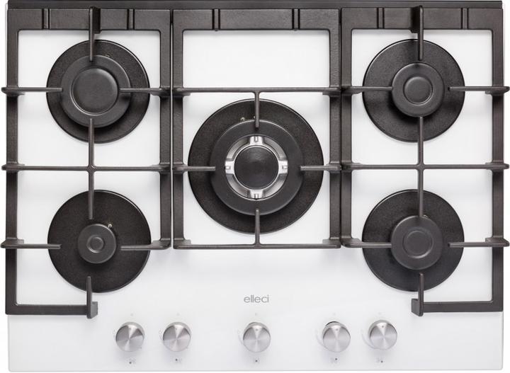 Image du produit Elleci Quadro 70 White Built-in 70 cm Gas 5 Cooker(s)