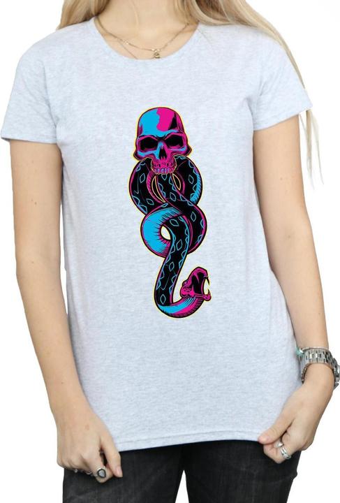 Actual product image Womens/Ladies Neon Dark Mark Cotton T-Shirt (M)