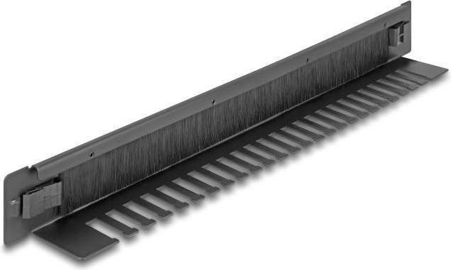 Actual product image Delock 48.26cm 19-inch rack with cable holder tool-free 1 U black