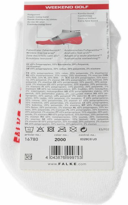 Actual product image Falke GO2 (41 - 42)