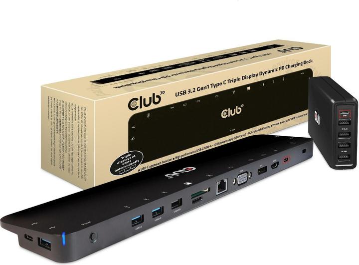 Actual product image Club 3D CSV-1564W100 (USB-C, 1 Ports)