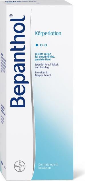 Actual product image Bepanthol Body Lotion for Sensitive Skin, 400 ml Lotion (Body lotion, 400 ml)