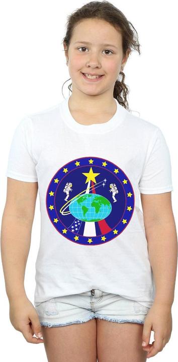 Image du produit Nasa - T-shirt CLASSIC GLOBE ASTRONAUTS - Fille (128)