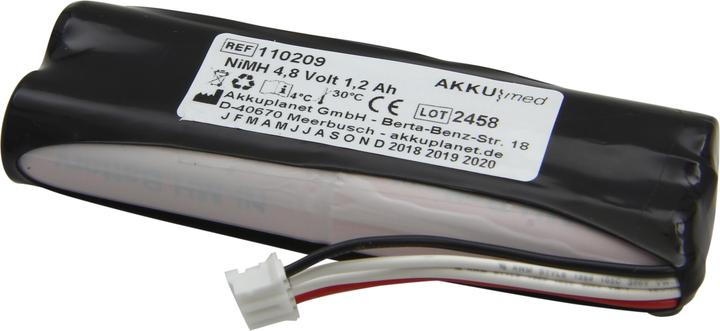 Produktbild XCell NiMH Akku passend für Fresenius-VIAL Ernährungspumpe APPLIX, Smart, Ambix activ (1200 mAh)