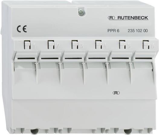 Immagine prodotto Rutenbeck Patch panel per montaggio REG, 6 PPR-6 5 porte, Cat.6/ClassE, adatto a 2381 PPR-6
