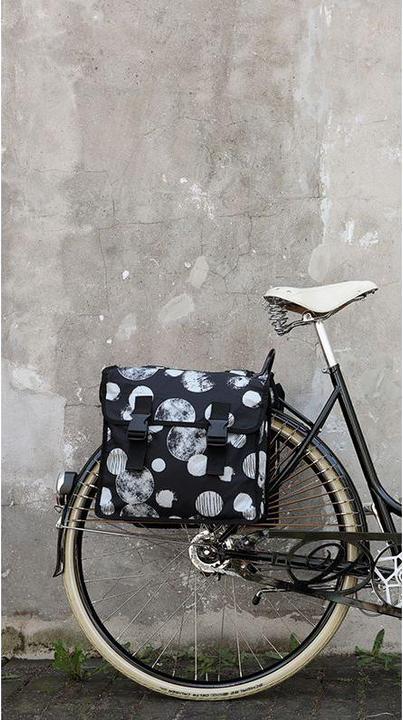 Produktbild Basil MARA XL SPHERE 35L Doppel-Stadtrucksack, Universal Bridge System, wasserdicht schwarz grau (NE (35 l, Gepäckträgertasche)