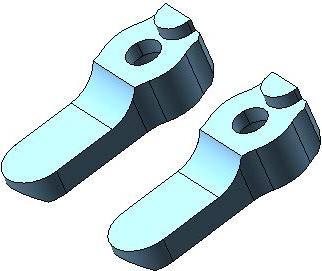 Actual product image Tamiya TT-02 Type-S deflection travel limiter (2)