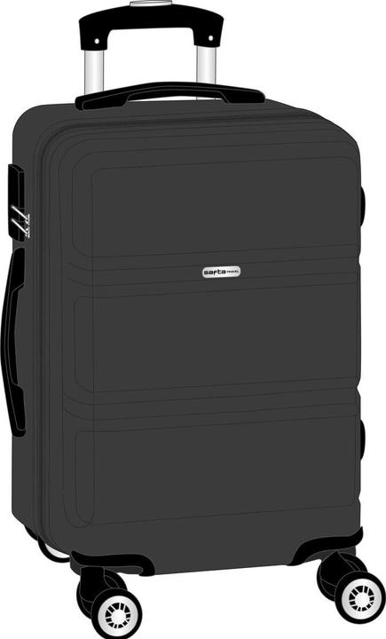 Safta Koffer für die Kabine Dunkelgrau 20" 34,5 x 55 x 20 cm (20 l)