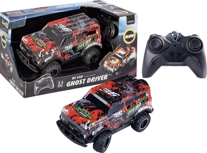 Actual product image Revell RC Car Ghost Driver (Red)