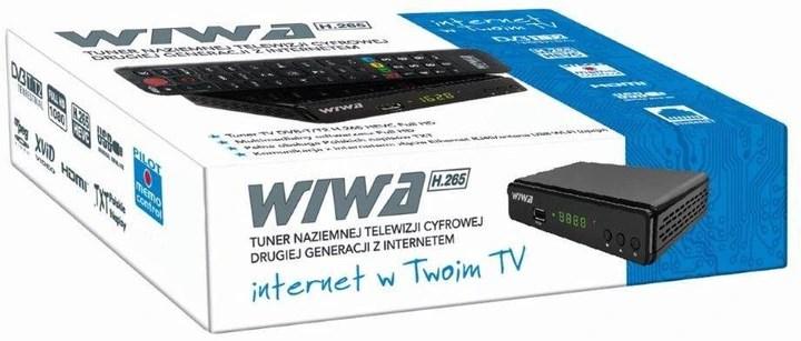 Produktbild Wiwa Esperanza EV104 TV set-top box Cable Black - H.265 - DVB-T (DVB-T, DVB-T2)