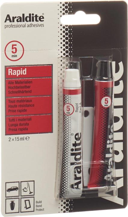 Araldite Rapid Kleber, Tube (40 g, 30 ml)