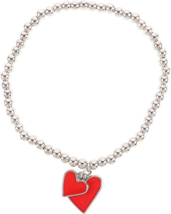 Something Different Herz ArmbandAnhänger All You Need Is Love Metall Emaille (100% synthetisches Material)
