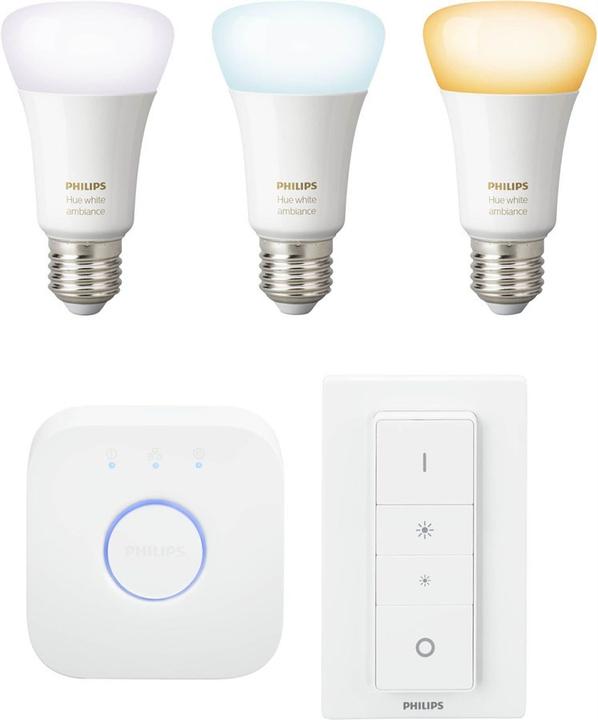 Immagine prodotto Philips Tonalità Bianco Ambiente BT (E27, 8.50 W, 806 lm, 3 x, F)