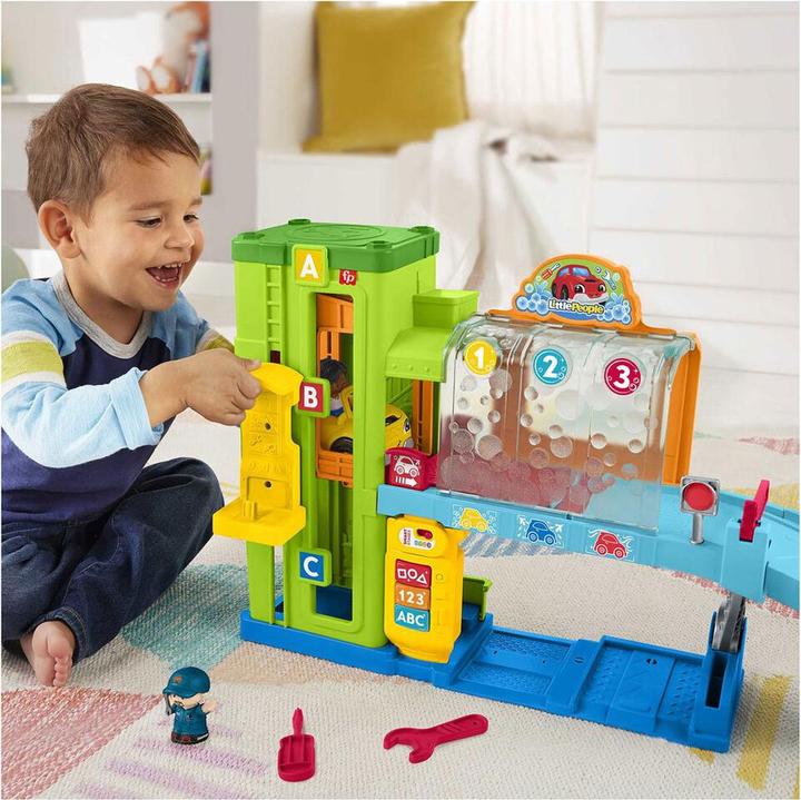 Immagine prodotto Fisher-Price Little People Auto Waschwerkstatt