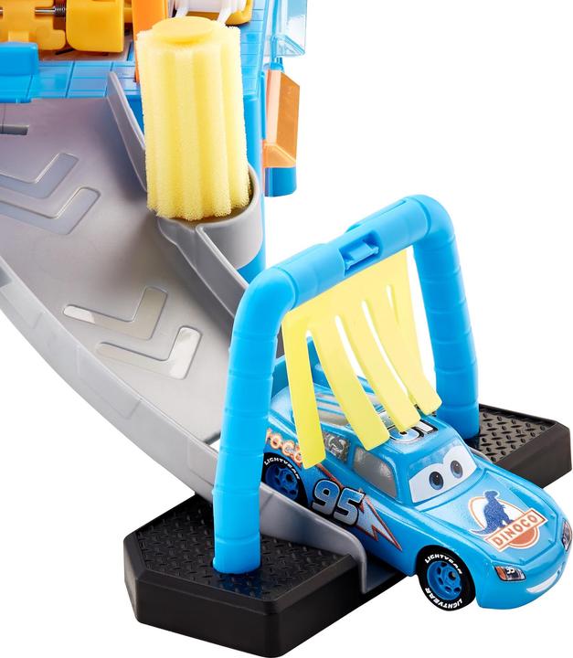 Immagine prodotto Disney Cars Set di gioco per autolavaggio Dinoco con cambio di colore