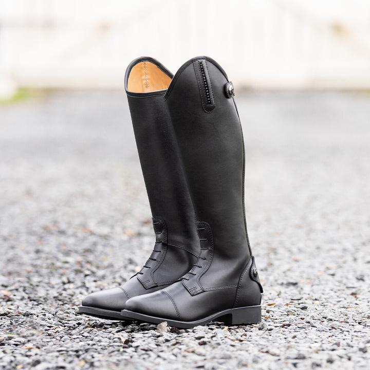Produktbild Qhp breit geschnittene reitstiefel für kinder jessy (39)
