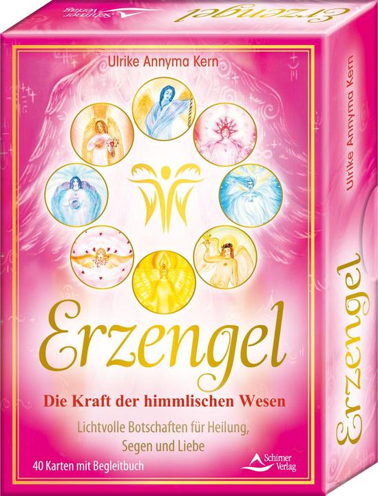 Produktbild Erzengel – Die Kraft der himmlischen Wesen – Lichtvolle Botschaften für Heilung, Segen und Liebe (Deutsch, Ulrike Annyma Kern, 2020)