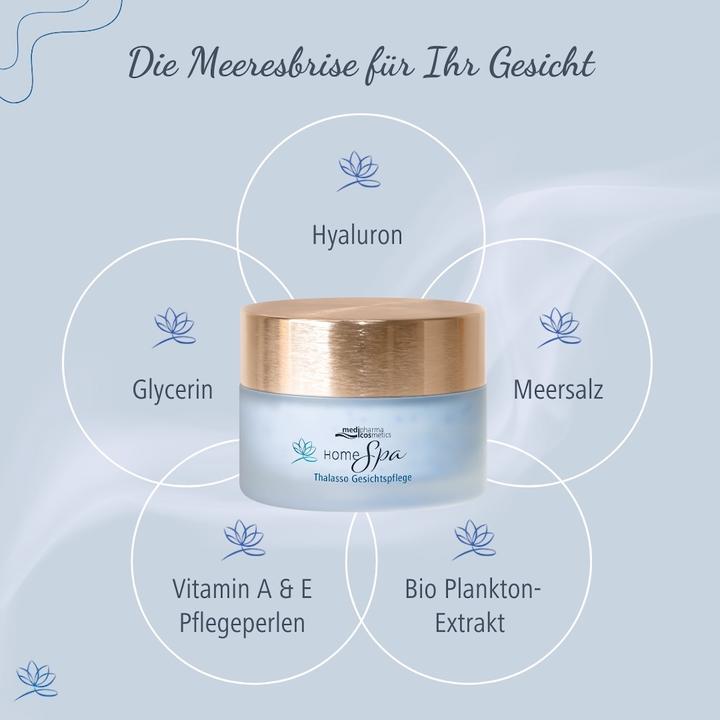 Actual product image Dr. Theiss Home Spa Thalasso Gesichts, 50 ml GEL (50 ml, Face gel)