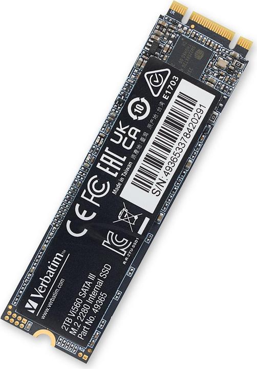 Actual product image Verbatim Vi560 (2000 GB, M.2 2280)