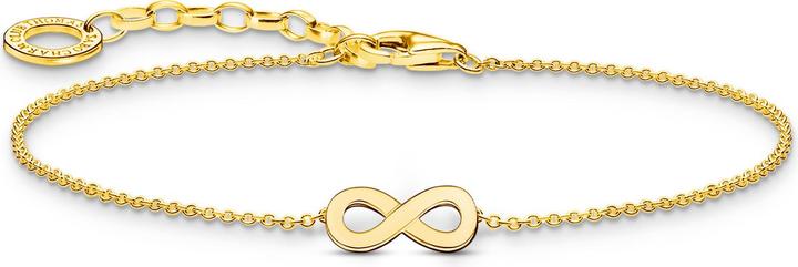 Image du produit Thomas Sabo Bracelet avec pendentif Infinity doré (19 cm, Argent 925)