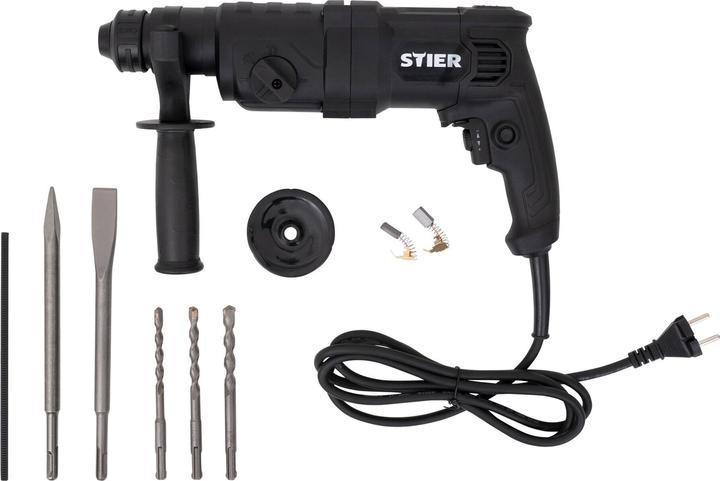 Immagine prodotto Stier Martello perforatore SHB-T-4900, 800 W, 3,3 J, 0-4900 colpi/min, attacco SDS-Plus (Corrente elettrica)