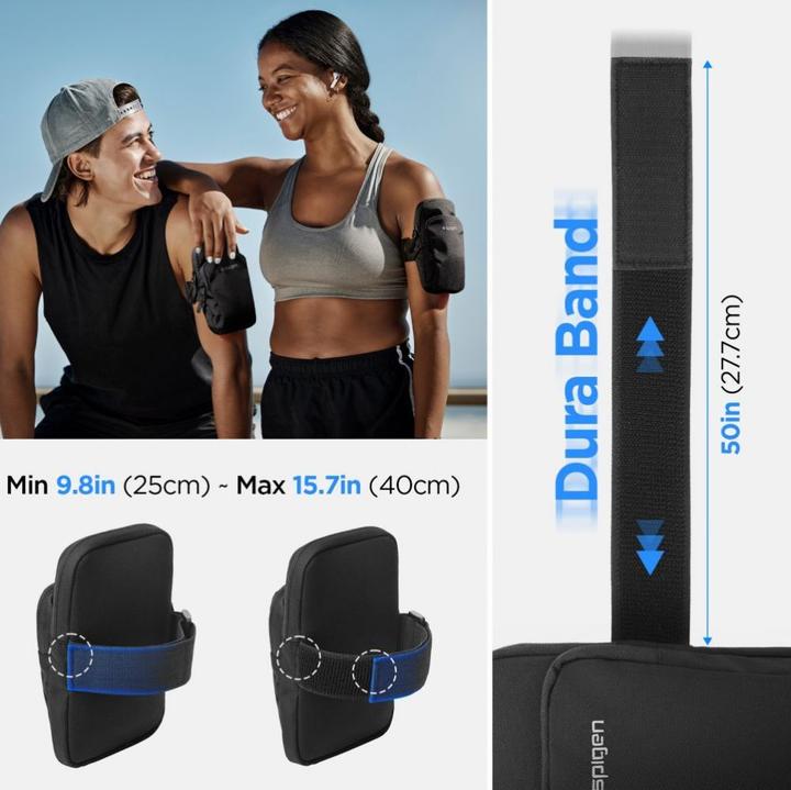 Image du produit Spigen Dynamic Shield bracelet czarny/ black opaska na ramię AMP04617