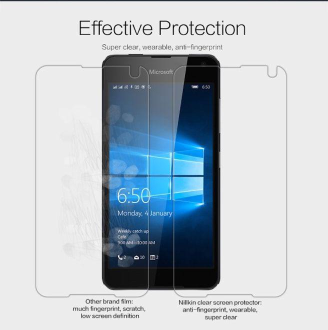 Image du produit Nillkin Super clair (1 pièce(s), Microsoft Lumia 650)