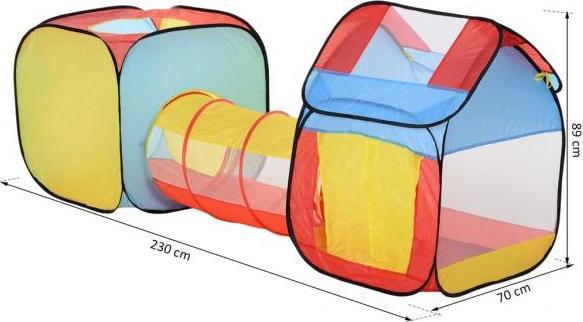 Produktbild Homcom Kinderspielzelt mit Tunnel