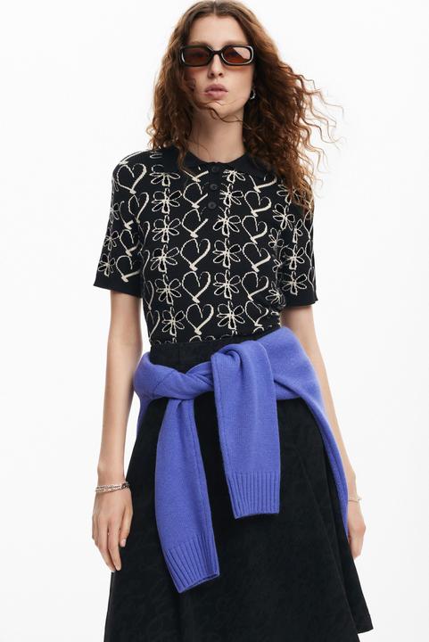Produktbild Desigual polo-shirt coeurs lacroix (XS)